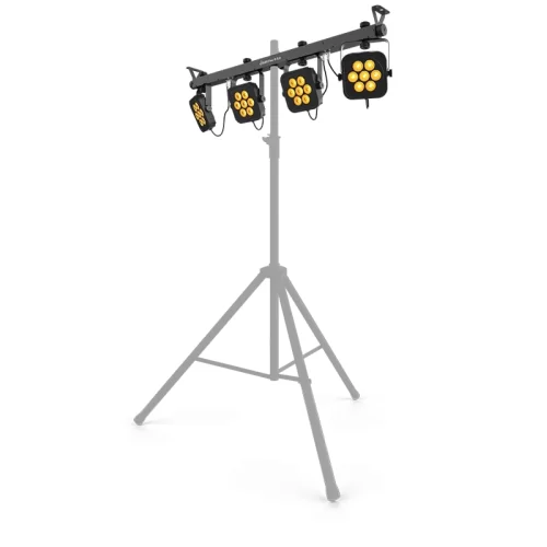 Chauvet-DJ 4BAR Flex Q ILS Комплект светодиодных прожекторов, 4 прожектора Q7 (7x3,5W RGBA)