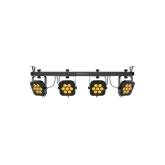 Chauvet-DJ 4BAR Flex Q ILS Комплект светодиодных прожекторов, 4 прожектора Q7 (7x3,5W RGBA)