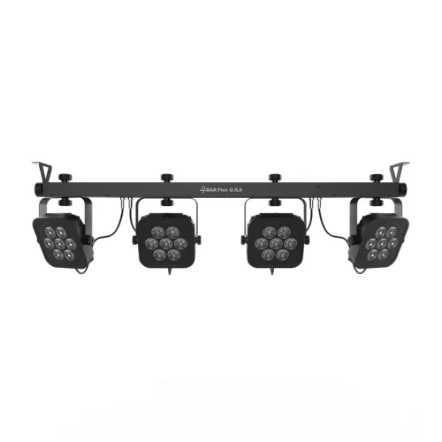 Chauvet-DJ 4BAR Flex Q ILS Комплект светодиодных прожекторов, 4 прожектора Q7 (7x3,5W RGBA)