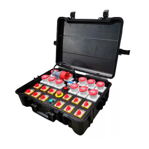 Coreat 12-way electric hoist controller Пульт управления лебедками 12 каналов