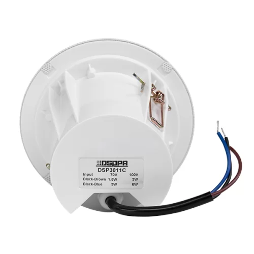DSPPA DSP3011C Встраиваемый громкоговоритель, 6 Вт., 70/100 В, 3"