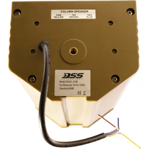 DSSCL-210B Всепогодная колонна, 1х4"+1", 5/10 Вт., IP66