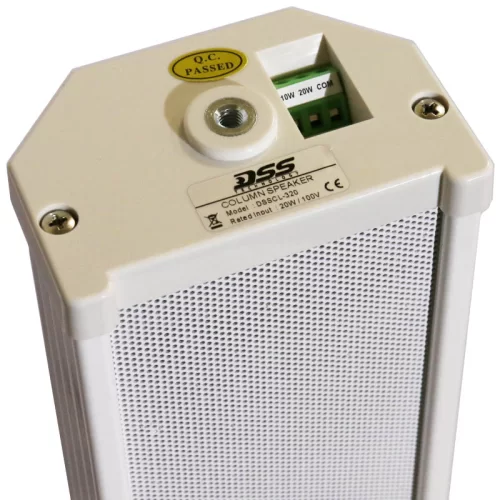 DSSCL-320 Всепогодная колонна, 2х2,75", 10/20 Вт., IP66