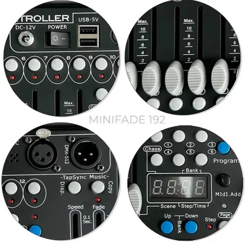 DiaLighting Minifade 192 DMX-контроллер, 192 канала