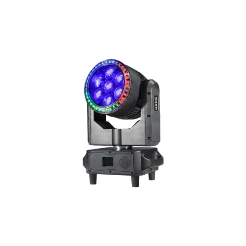 Dialighting IW 7-40 B.Ring IP65 Вращающаяся голова Wash, Beam, 7х40 Вт., RGBW, LED-кольцо, IP65