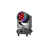 Dialighting IW 7-40 B.Ring IP65 Вращающаяся голова Wash, Beam, 7х40 Вт., RGBW, LED-кольцо, IP65