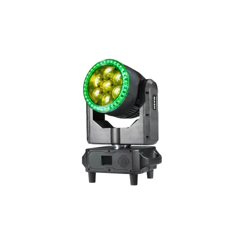 Dialighting IW 7-40 B.Ring IP65 Вращающаяся голова Wash, Beam, 7х40 Вт., RGBW, LED-кольцо, IP65