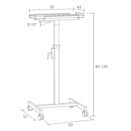 Digis Table UNO Передвижной столик для проектора