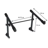 ECO KS025 Black Дополнительный уровень для клавишной стойки