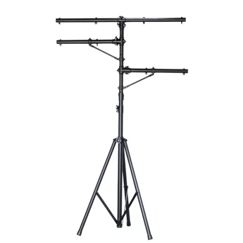 ECO LS886 Black Стойка - тренога под световые приборы, Высота 1,2-3,5м.