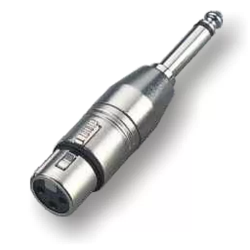 ECO RA014 Переходник 3P XLR"мама" - 6.3 mono Jack"папа"