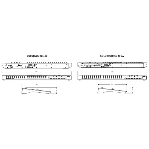 ETC ColorSource 40 Пульт управления светом, 1024 канала