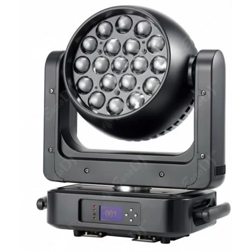 Euro Dj LED ZOOM 1925 Вращающаяся голова Wash, 19x25 RGBW