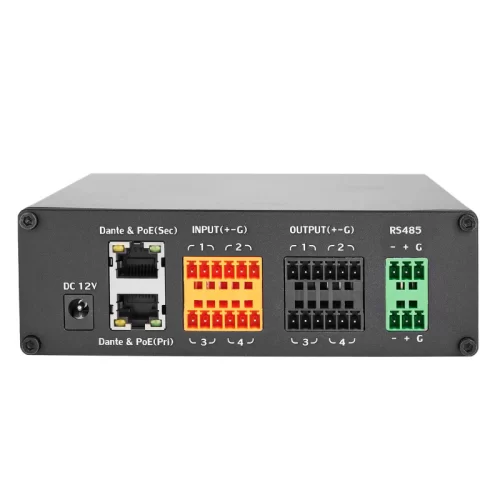 Elarcon DBOX 44-H Аудиоинтерфейс Dante, 4x4