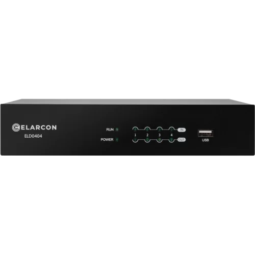 Elarcon ELD0404D Аудиоматрица 4х4, Dante