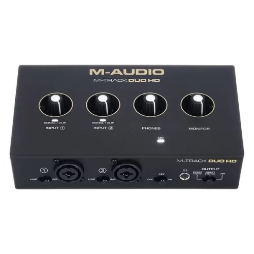 M-Audio M-Track Duo HD Аудиоинтерфейс USB, 2x2