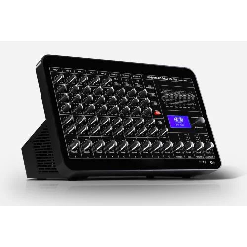 Dynacord PM 502 Активный микшерный пульт, 8 каналов, FX, 2x450 Вт., 4 Ом.