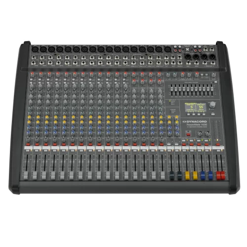 Dynacord Powermate 1600-3 Активный микшерный пульт, 20 каналов, FX, EQ, 2x1250 Вт., 4 Ом.
