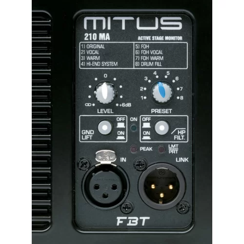 FBT Mitus 210MA Активный сценический монитор, 900 Вт., 10"