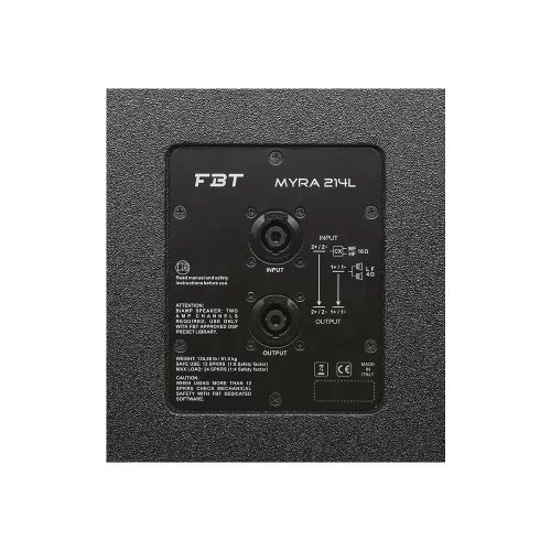 FBT MYRA 214L Элемент ЛМ, 2250 Вт., 2х14"+2х4"+2,5"