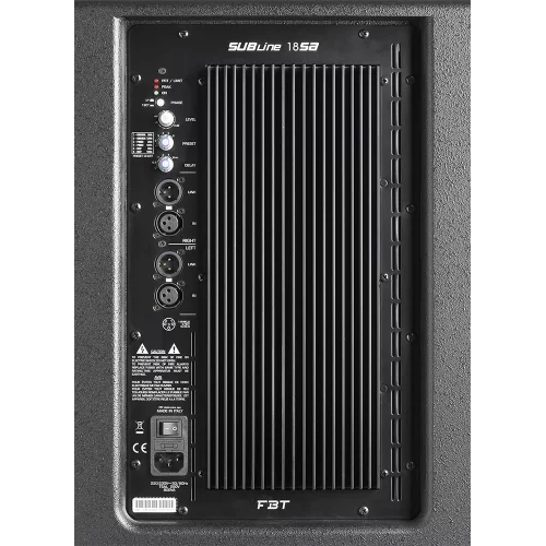 FBT SubLine 18SA Активный сабвуфер, 1200 Вт., 18"