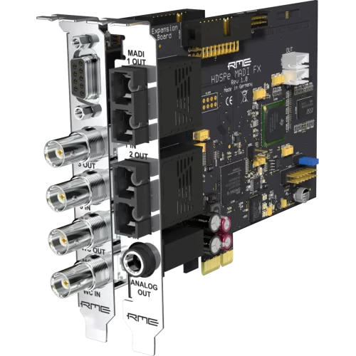 RME HDSPe MADI FX 390 канальная 24 Bit/192 kHz Triple MADI PCI Express карта