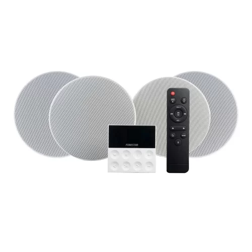 Fonestar KS-WALL-4 Комплект потолочной акустики, 2х25 Вт., 6", MP3, FM, Bluetooth