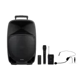 Fonestar MALIBU-315 Портативная АС, 250 Вт., 15", MP3, Bluetooth, радиомикрофоны