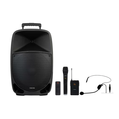 Fonestar MALIBU-315 Портативная АС, 250 Вт., 15", MP3, Bluetooth, радиомикрофоны