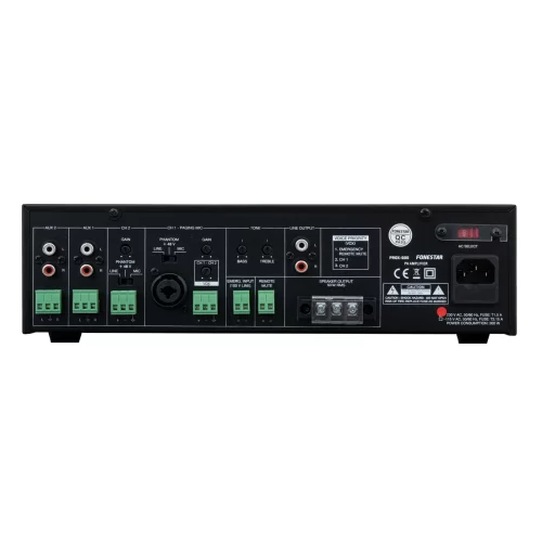 Fonestar PROX-60S Трансляционный микшер-усилитель, 60 Вт.