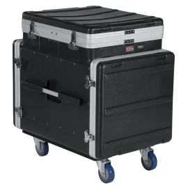 Gator GRC-12x10PU Рэковый кейс,пластик,черный,12U верх, 10U низ