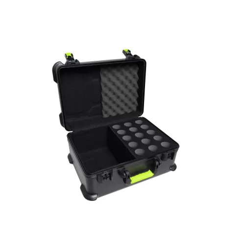 Gator SH-MICCASE15 Пластиковый кейс для переноски 15 проводных микрофонов