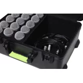 Gator SH-MICCASE15 Пластиковый кейс для переноски 15 проводных микрофонов
