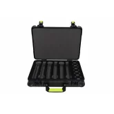 Gator SH-MICCASEW06 Пластиковый кейс для переноски 6 беспроводных микрофонов