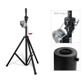 GUIL ALT-40 Стойка телескопическая с ручной лебёдкой, высота 3 м