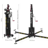GUIL ELC-730 Подъемник, высота 4,5 м., грузоподъемность 125 кг.