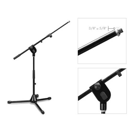 GUIL PM-21 Стойка микрофонная, низкопрофильная с телескопическим "журавлём"