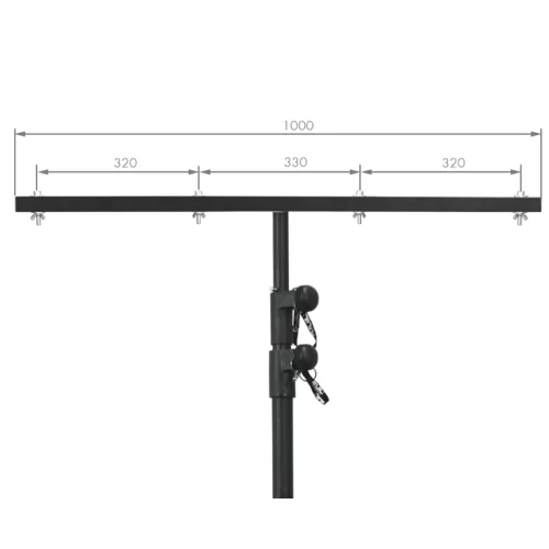 GUIL TF-08 Стойка для установки 8 прожекторов, высота 1,52 - 3,19 м