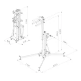 GUIL ULK 500 Мачтовый подъёмник, высота 6,3 м., грузоподъемность 220 кг.