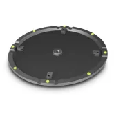 Gravity WB 123 SET 1 B Круглое основание для спикерных стоек, M20
