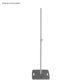 Gravity WB 431 B Квадратное стальное основание для спикерных стоек, M20