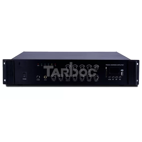 Tarboc VCM-2000L Трансляционный микшер-усилитель, 2000 Вт., MP3, FM, Bluetooth, 5 зон