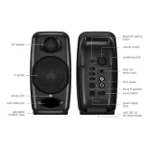 IK Multimedia iLoud Micro Monitor PRO Black Студийные мониторы, 3", 50 Вт., Bluetooth, пара