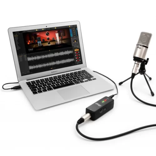 IK Multimedia iRig Pre HD Микрофонный предусилитель, аудиоинтерфейс USB, 1x0