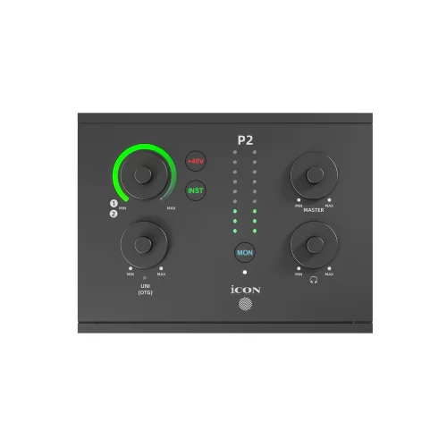 Icon Panel 2 Аудиоинтерфейс USB, 2х2