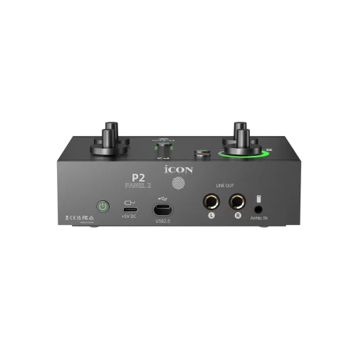 Icon Panel 2 Аудиоинтерфейс USB, 2х2