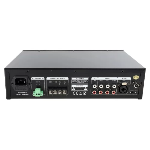 Intrend ITMXAMP-120MT Трансляционный микшер-усилитель, 120 Вт., MP3, FM, Bluetooth