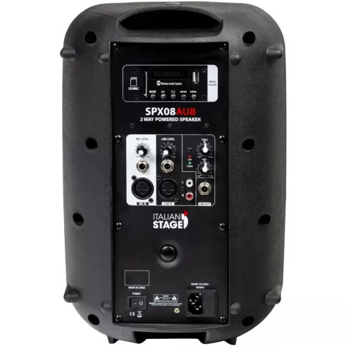 Italian Stage SPX08AUB Активная АС, 300 Вт., 8", MP3, Bluetooth