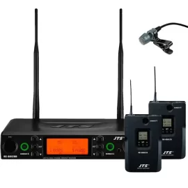 JTS RU-8012DB/RU-850LTB+CM-501 Радиосистема с двумя петличными микрофонами
