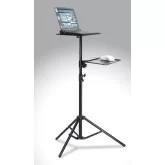 K&M 12150-000-55 Стойка для ноутбука с полкой для "мыши" двухсекционная, телескопическая